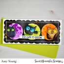 Sweet November Stamps, clear stamp, Halloween Plushies
