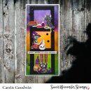 Sweet November Stamps, clear stamp, Midnights Halloween Adventures #3