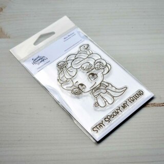 Sweet November Stamps, clear stamp, Mini Medusa