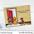 Sweet November Stamps, clear stamp, Halloween is Back