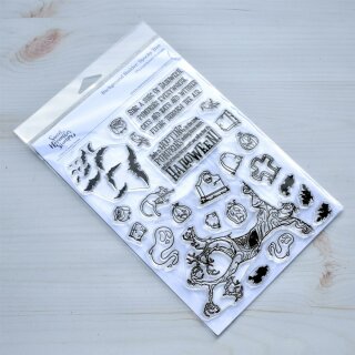 Sweet November Stamps, clear stamp, Background Builder:...