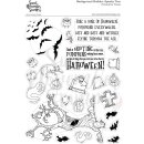 Sweet November Stamps, clear stamp, Background Builder: Spooky Tree