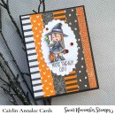 Sweet November Stamps, clear stamp, Youre toad-ally cute