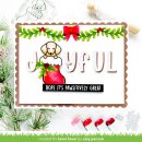 Lawn Fawn, clear stamp, pawsitive christmas