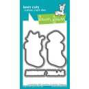 Lawn Fawn, lawn cuts/ Stanzschablone, pawsitive christmas