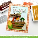 Lawn Fawn, clear stamp, hay there, hayrides! mice add-on