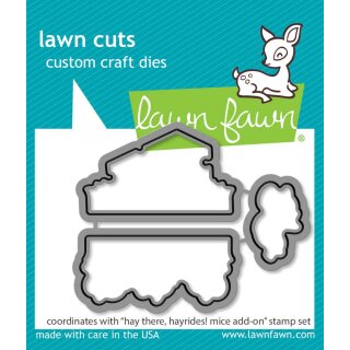 Lawn Fawn, lawn cuts/ Stanzschablone, hay there,...
