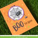 Lawn Fawn, lawn cuts/ Stanzschablone, embroidery hoop snowflake add-on