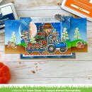 Lawn Fawn, lawn cuts/ Stanzschablone, ta-da! diorama! hillside inserts