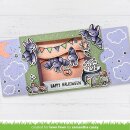 Lawn Fawn, lawn cuts/ Stanzschablone, ta-da! diorama! hillside inserts