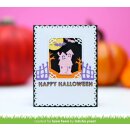 Lawn Fawn, lawn cuts/ Stanzschablone, shadow box card halloween add-on