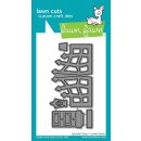 Lawn Fawn, lawn cuts/ Stanzschablone, spooky gate