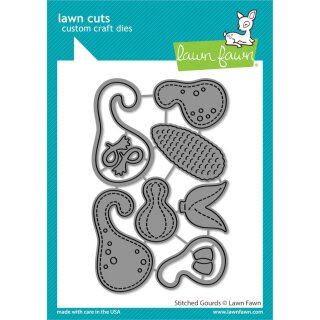 Lawn Fawn, lawn cuts/ Stanzschablone, stitched gourds