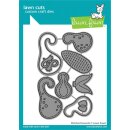 Lawn Fawn, lawn cuts/ Stanzschablone, stitched gourds