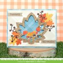 Lawn Fawn, lawn cuts/ Stanzschablone, stitched maple leaf frame