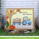 Lawn Fawn, clear stamp, hay there, hayrides!