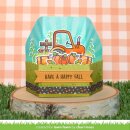 Lawn Fawn, clear stamp, hay there, hayrides!