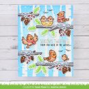 Lawn Fawn, clear stamp, winter birds
