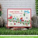 Lawn Fawn, clear stamp, winter birds