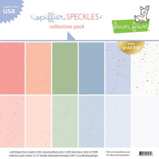 Lawn Fawn, spiffier speckles collection pack,...