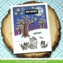 Lawn Fawn, clear stamp, wild wolves