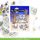 Lawn Fawn, clear stamp, wild wolves