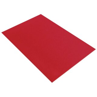 Textilfilz, 30x45x0,2cm, lrot