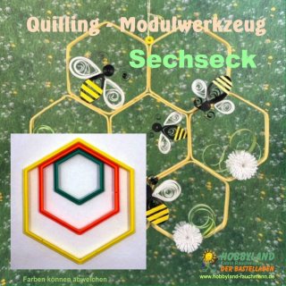 Hobbyland Rauchmann: Quilling Tool, Wabe/ Sechseck