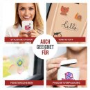 SKULLPAPER, Aufkleber-Folie transparent Inkjet, A4 10 Blatt