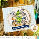 Mama Elephant, clear stamp, DECORATE THE TREE