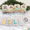 Mama Elephant, clear stamp, ESSENTIAL TAG SAYINGS