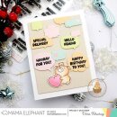Mama Elephant, clear stamp, ESSENTIAL TAG SAYINGS