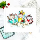 Mama Elephant, clear stamp, HOLIDAY HUGGERS