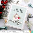 Mama Elephant, clear stamp, MAKE IT MERRY