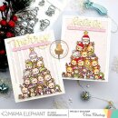 Mama Elephant, clear stamp, OH MERRY TREE