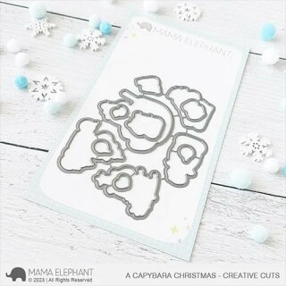 Mama Elephant, Creative Cuts/ Stanzschablone, A Capybara...