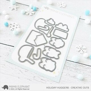 Mama Elephant, Creative Cuts/ Stanzschablone, Holiday Huggers