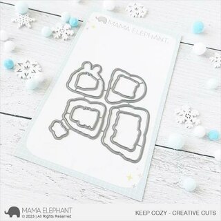 Mama Elephant, Creative Cuts/ Stanzschablone, Keep Cozy