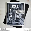 Stamping Bella, Rubber Stamp, UPTOWN GOTH PARENTS