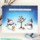 Streamside Studios, clear stamp, Snow Much Fun