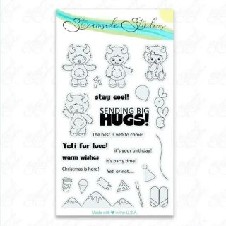 Streamside Studios, clear stamp, Yeti Yeti Yeti
