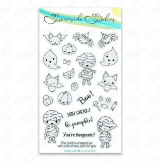 Streamside Studios, clear stamp, Little Halloween
