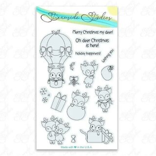 Streamside Studios, clear stamp, Oh Deer! Christmas is Here!