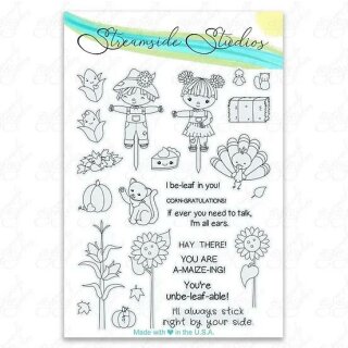 Streamside Studios, clear stamp, Happy Harvest