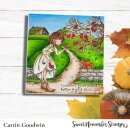 Sweet November Stamps, clear stamp, Bountiful Blessings: Apple Harvest
