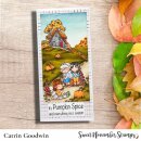 Sweet November Stamps, clear stamp, Coffwees