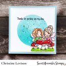 Sweet November Stamps, clear stamp, Coffwees