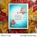 Sweet November Stamps, clear stamp, Fall is in the Air