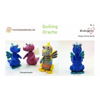 Anleitung: 3D Quilling Drache