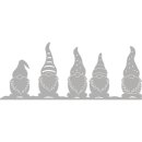 Rayher Stanzschablone Wichtelfamilie, 11,8 x 4,8 cm, 1-tlg.